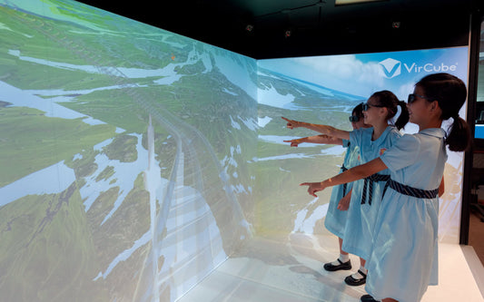 Revolutionizing Education with the VirCube VR CAVE Immersive Technology